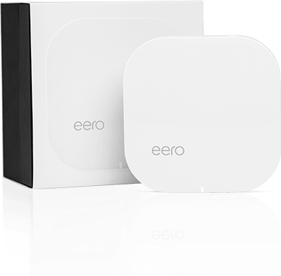 eero next to eero retail packaging